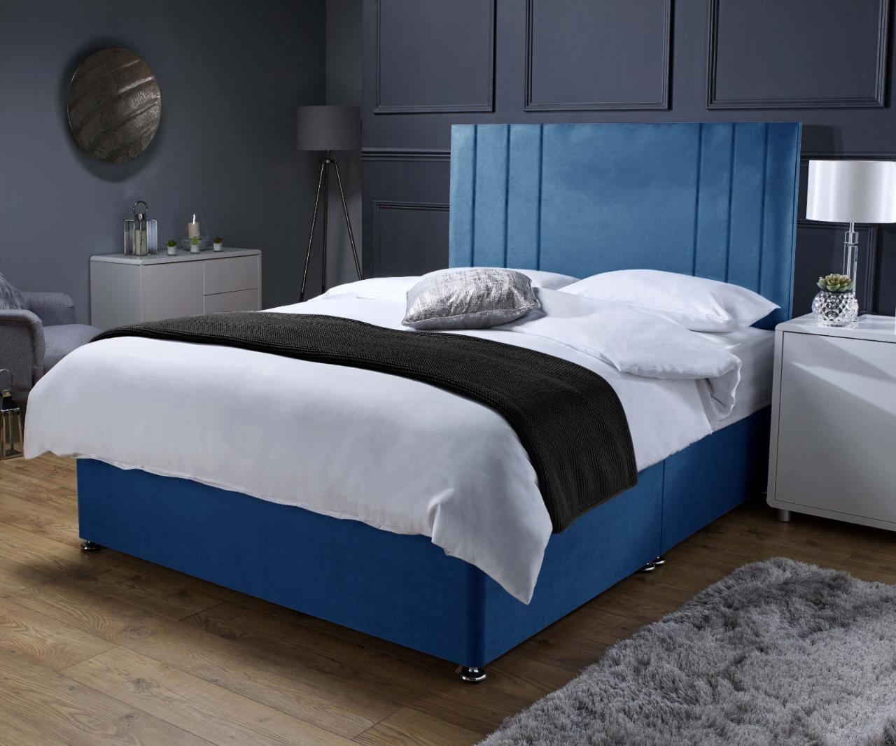 Ara Divan Bed Set with Spring Memory Foam Mattress Option