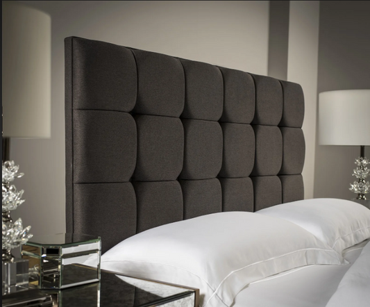 Valence Cube Upholstered Floor Standing Divan Headboard