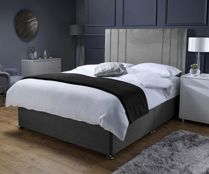 Ara Divan Bed Set with Spring Memory Foam Mattress Option