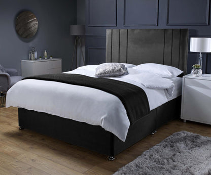 Ara Divan Bed Set with Spring Memory Foam Mattress Option